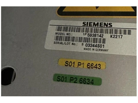 MRI Gradient Amp Part Number 5938142