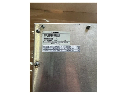 Siemens Avanto Msup part number 3861296