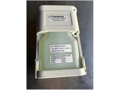 Siemens WRIST PHANTOM 655ML PN 10352482 Siemens WRIST PHANTOM 655ML PN 10352482