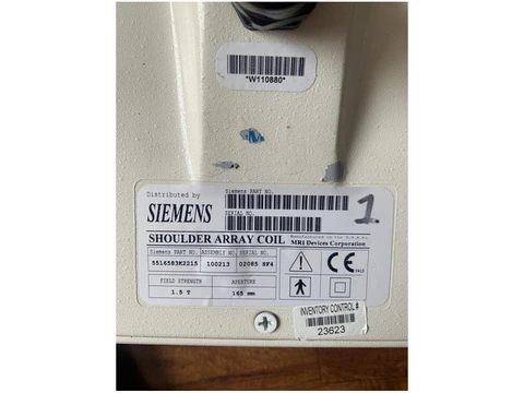 Shoulder array coil, for 1.5T Siemens Mri, 5516583
